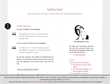 Tablet Screenshot of blog.sowhy.de